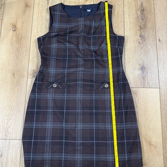 Tommy Hilfiger Women’s Plaid Midi Dress Size 14 - Picture 6 of 7